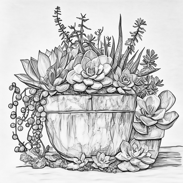 Succulent Plant DIY Painting Art Kit