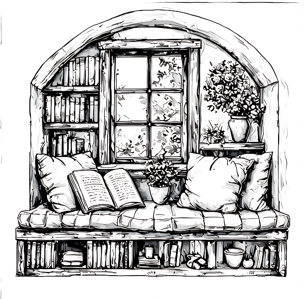 Book Nook DIY Painting Art Kit