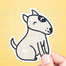 Dog Doodle #6 Sticker Vinyl Decal: 3