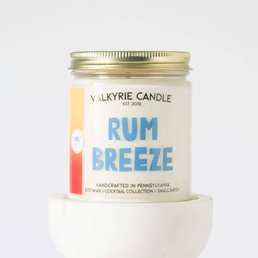 Rum Breeze Candle | Cocktail Collection - THE SILVER RIPPLE