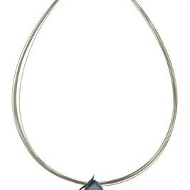 Origin Jewelry - Sapphire teardrop pendant: Sapphire Blue