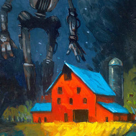 Iron Giant barn