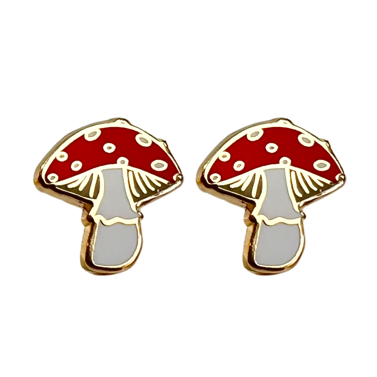 Mushroom Earrings