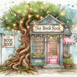 Book Nook Tree Store  DIY Painting Kit